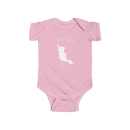 Louisiana  Lake  Verret  Onesie  front  position  view  from  front  pink.webp