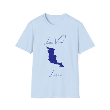 Louisiana  Lake  Verret  T-shirt  front  position  view  from  front  light  blue.webp
