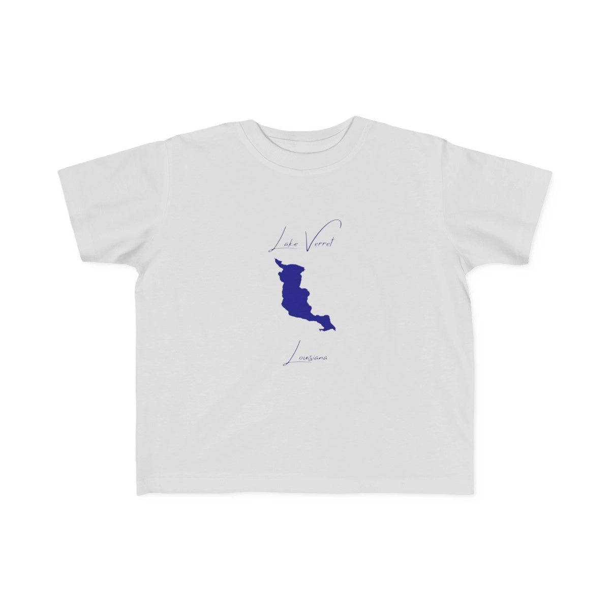 Louisiana  Lake  Verret  Toddler  T-shirt  front  position  view  from  front  silver.webp