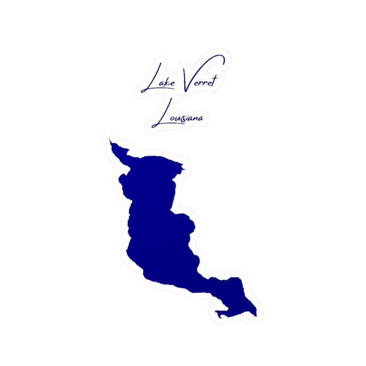 Louisiana  Lake  Verret  Vinyl  Decal  other  position  view  from  front  4  x  6.webp