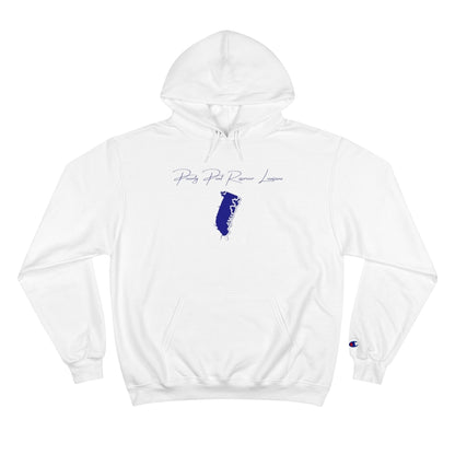 Louisiana  Poverty  Point  Reservoir  Hoodie  front  position  view  from  front  white.webp