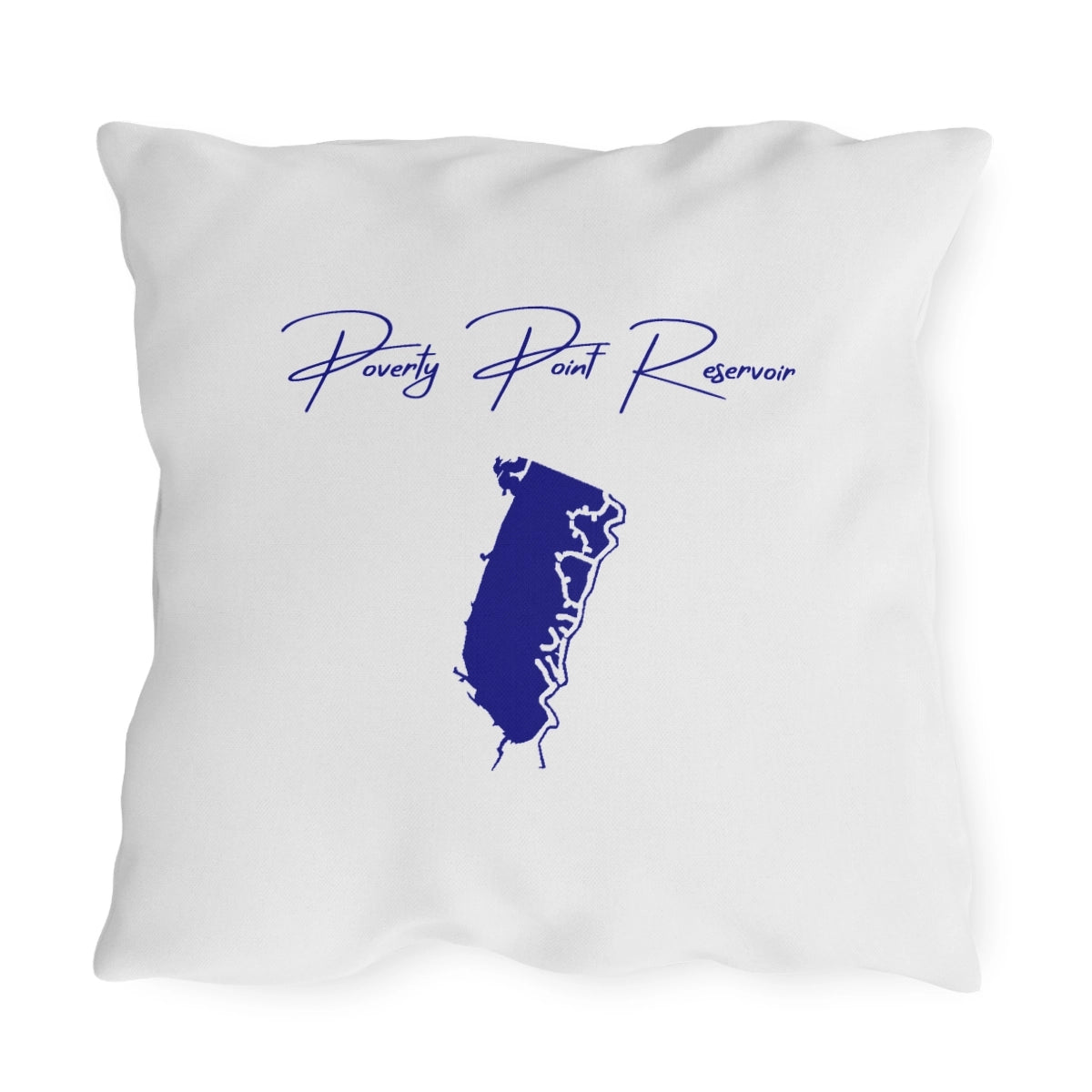 Louisiana  Poverty  Point  Reservoir  Outdoor  Pillow  back  position  view  from  back  20  x  20.webp