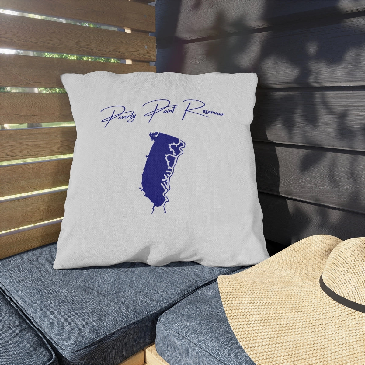 Louisiana  Poverty  Point  Reservoir  Outdoor  Pillow  front  position  view  from  context-1  20  x  20.webp