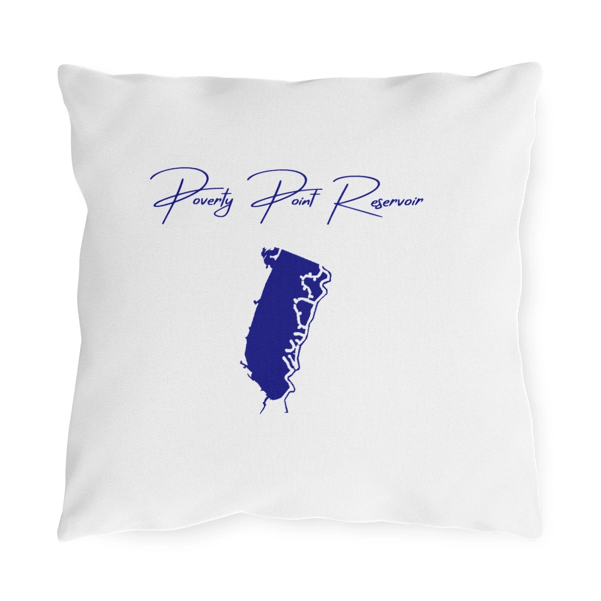 Louisiana  Poverty  Point  Reservoir  Outdoor  Pillow  front  position  view  from  front  16  x  16.webp