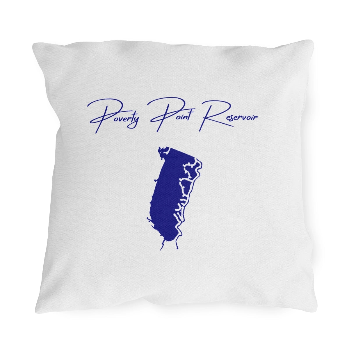 Louisiana  Poverty  Point  Reservoir  Outdoor  Pillow  front  position  view  from  front  18  x  18.webp