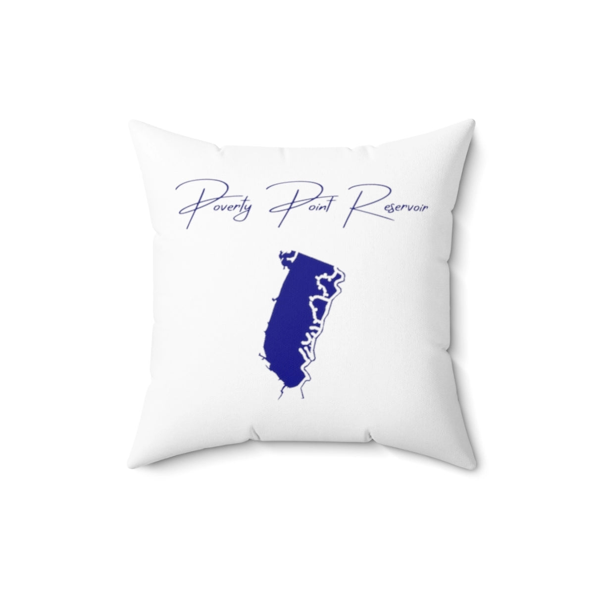 Louisiana  Poverty  Point  Reservoir  Pillow  front  position  view  from  front  16  x  16.webp
