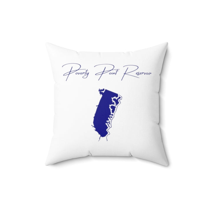 Louisiana  Poverty  Point  Reservoir  Pillow  front  position  view  from  front  16  x  16.webp