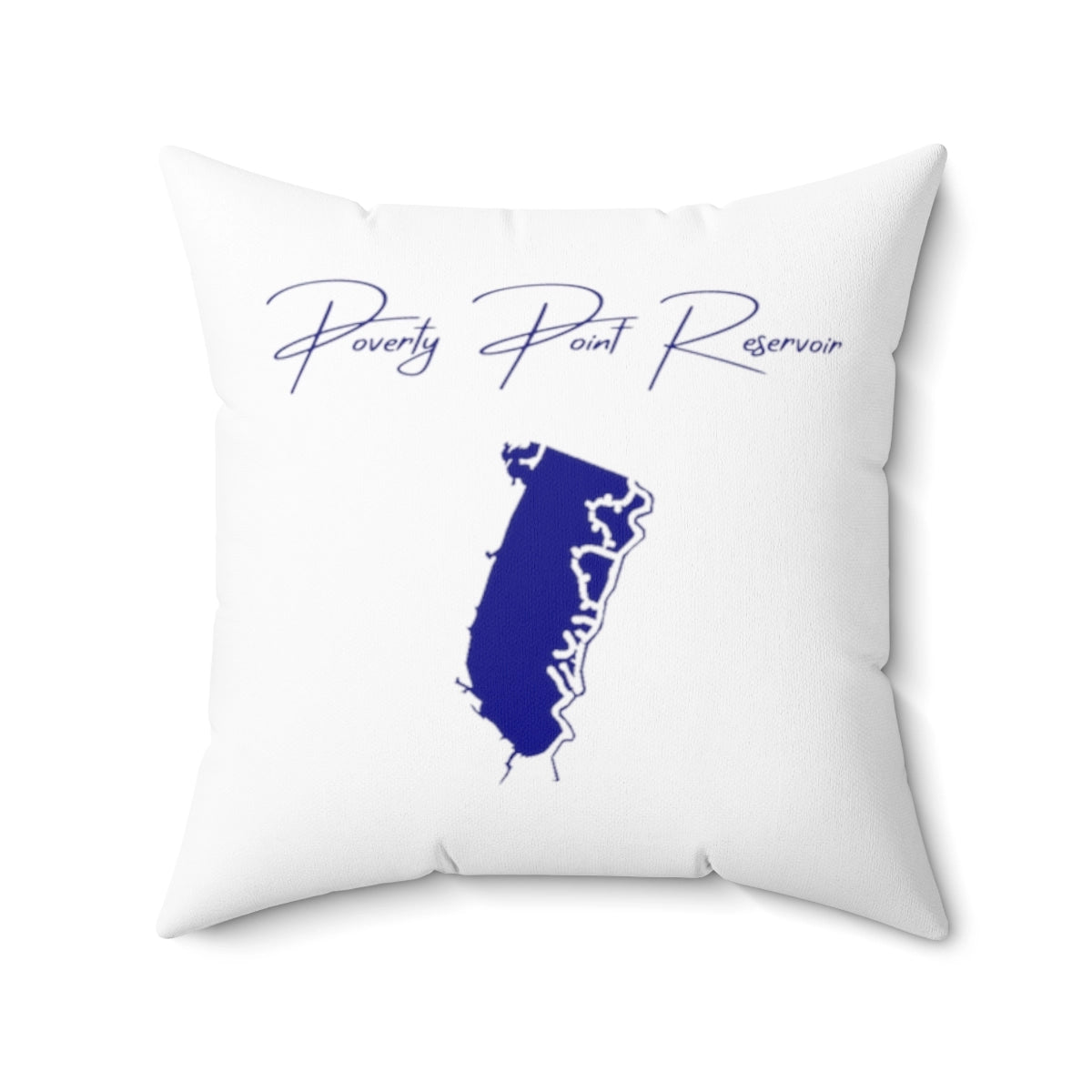 Louisiana  Poverty  Point  Reservoir  Pillow  front  position  view  from  front  20  x  20.webp