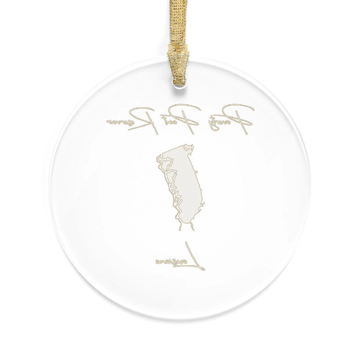 Louisiana  Poverty  Point  Reservoir  Tree  Ornament  other  position  view  from  back  round.webp