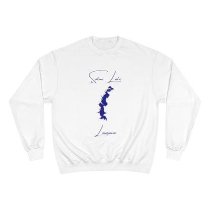 Louisiana  Saline  Lake  Sweatshirt  front  position  view  from  front  white.webp