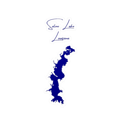 Louisiana  Saline  Lake  Vinyl  Decal  other  position  view  from  front  4  x  6.webp