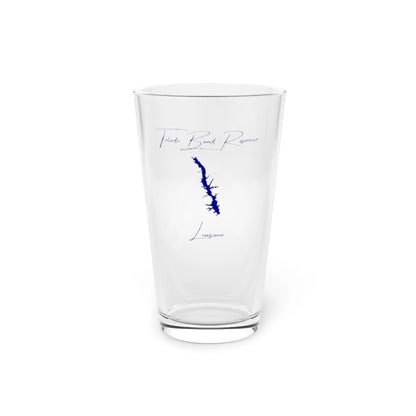 Louisiana  Toledo  Bend  Reservoir  16oz  Pint  Glass  front  position  view  from  front  16oz.webp