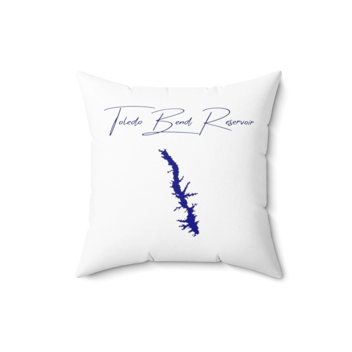 Louisiana  Toledo  Bend  Reservoir  Pillow  front  position  view  from  front  16  x  16.webp