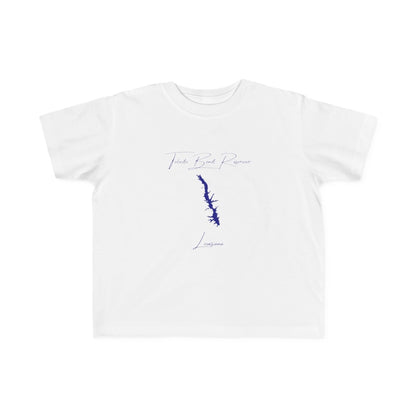 Louisiana  Toledo  Bend  Reservoir  Toddler  T-shirt  front  position  view  from  front  white.webp