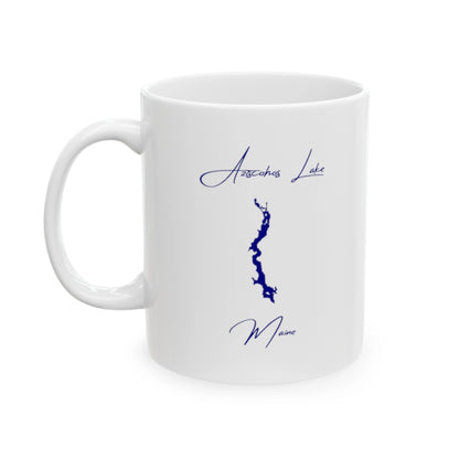 Maine  Aziscohos  Lake  Ceramic  Mug  other  position  view  from  left  11oz.webp