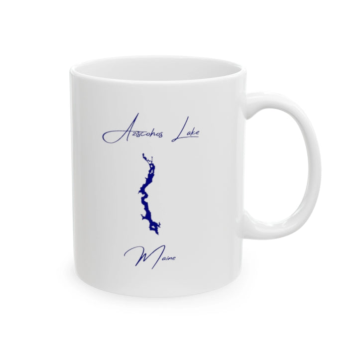 Maine  Aziscohos  Lake  Ceramic  Mug  other  position  view  from  right  11oz.webp