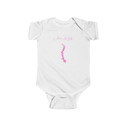 Maine  Aziscohos  Lake  Onesie  front  position  view  from  front  white.webp