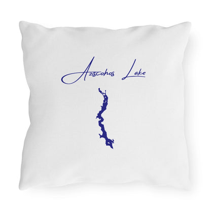 Maine  Aziscohos  Lake  Outdoor  Pillow  back  position  view  from  back  16  x  16.webp