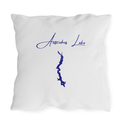 Maine  Aziscohos  Lake  Outdoor  Pillow  back  position  view  from  back  20  x  20.webp