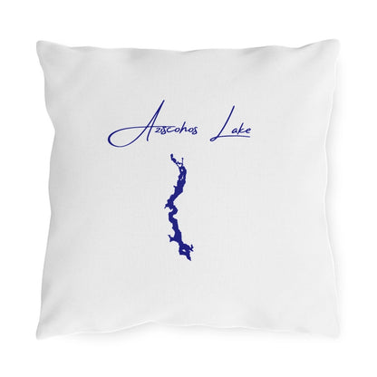 Maine  Aziscohos  Lake  Outdoor  Pillow  front  position  view  from  front  16  x  16.webp