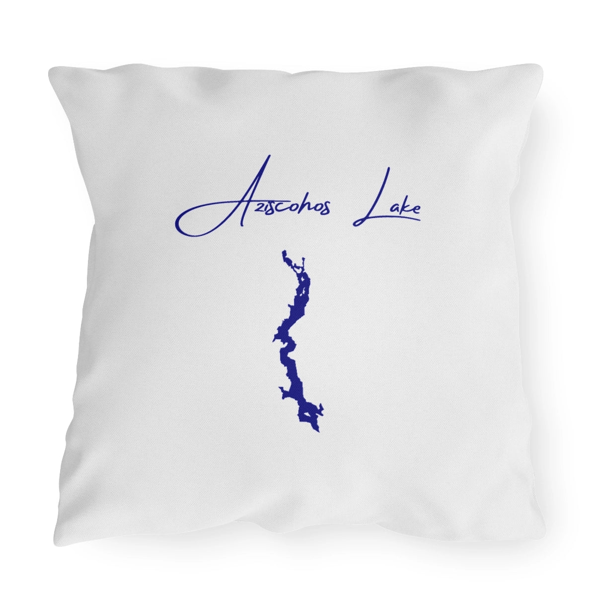 Maine  Aziscohos  Lake  Outdoor  Pillow  front  position  view  from  front  20  x  20.webp