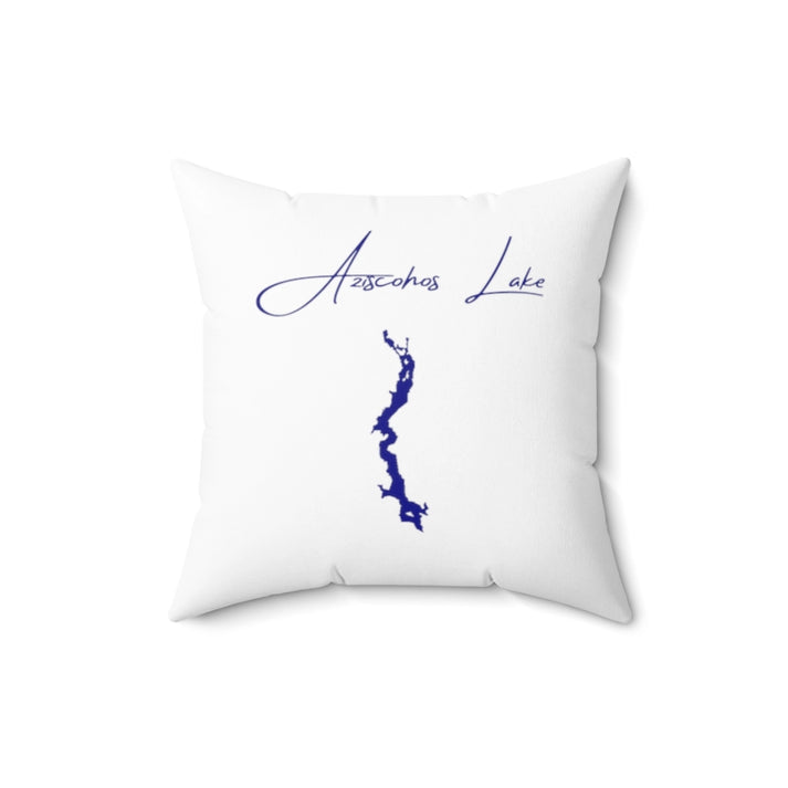 Maine  Aziscohos  Lake  Pillow  front  position  view  from  back  16  x  16.webp