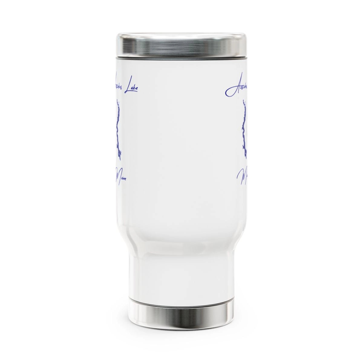 Maine  Aziscohos  Lake  Travel  Mug  other  position  view  from  front  14oz.webp