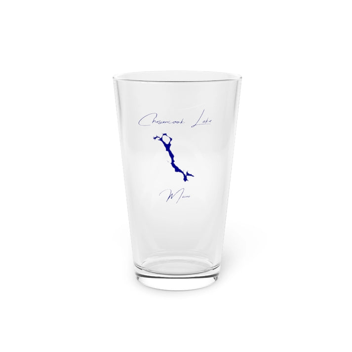 Maine  Chesuncook  Lake  16oz  Pint  Glass  front  position  view  from  front  16oz.webp