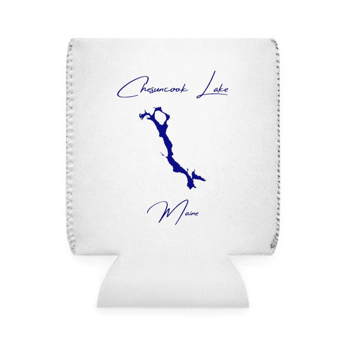 Maine  Chesuncook  Lake  Can  Koozie  front  position  view  from  front-1  white.webp