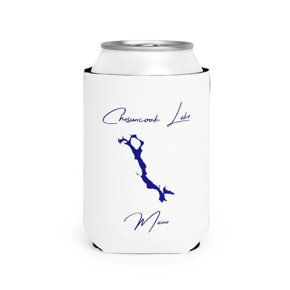Maine  Chesuncook  Lake  Can  Koozie  front  position  view  from  front-2  white.webp