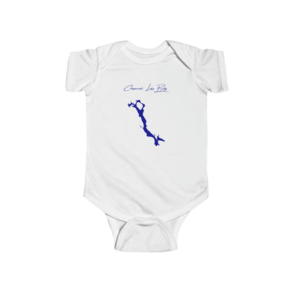 Maine  Chesuncook  Lake  Onesie  front  position  view  from  front  white.webp