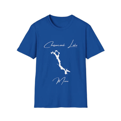 Maine  Chesuncook  Lake  T-shirt  front  position  view  from  front  royal.webp
