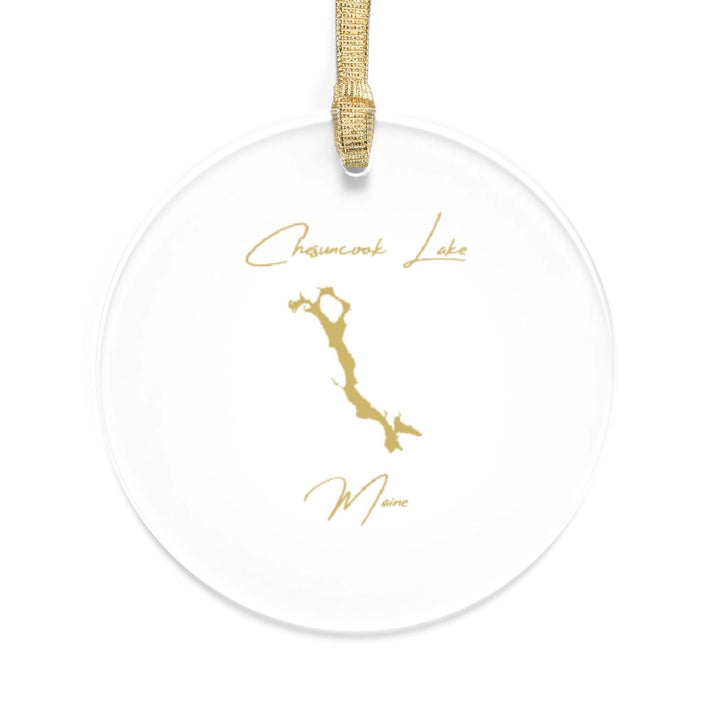 Maine  Chesuncook  Lake  Tree  Ornament  other  position  view  from  front  round.webp