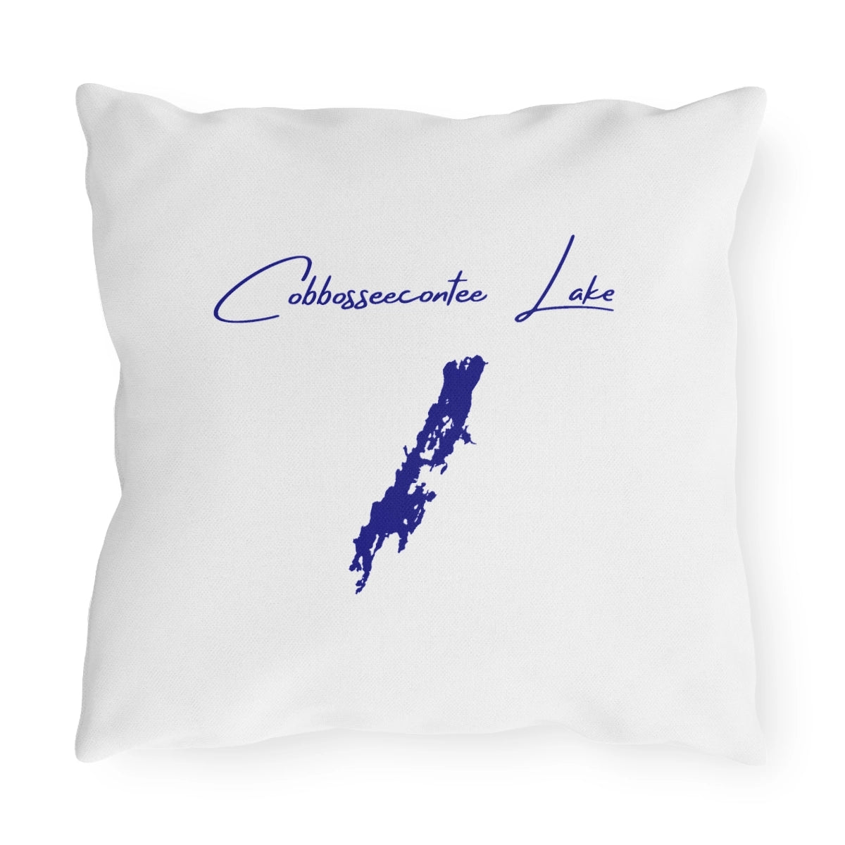 Maine  Cobbosseecontee  Lake  Outdoor  Pillow  back  position  view  from  back  16  x  16.webp