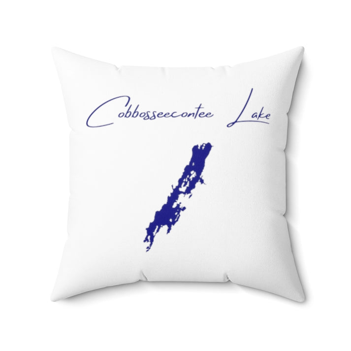 Maine  Cobbosseecontee  Lake  Pillow  front  position  view  from  front  20  x  20.webp