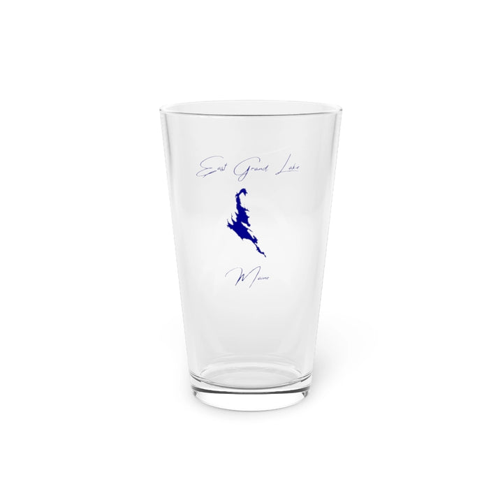 Maine  East  Grand  Lake  16oz  Pint  Glass  front  position  view  from  front  16oz.webp