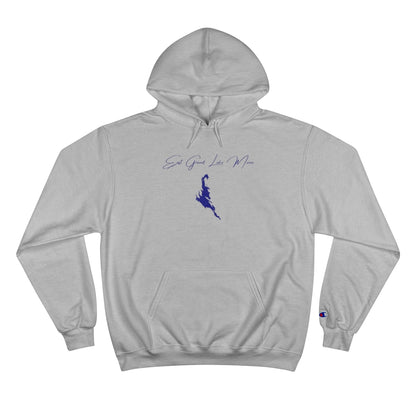 Maine  East  Grand  Lake  Hoodie  front  position  view  from  front  light  steel.webp