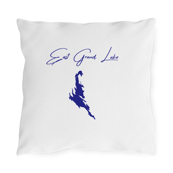 Maine  East  Grand  Lake  Outdoor  Pillow  front  position  view  from  front  16  x  16.webp
