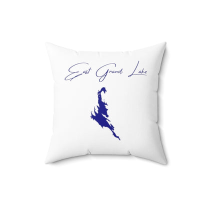 Maine  East  Grand  Lake  Pillow  front  position  view  from  front  16  x  16.webp