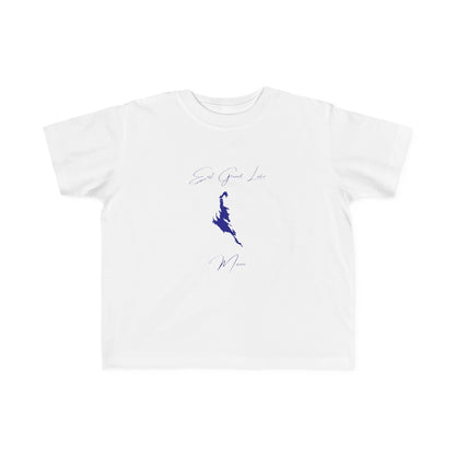 Maine  East  Grand  Lake  Toddler  T-shirt  front  position  view  from  front  white.webp
