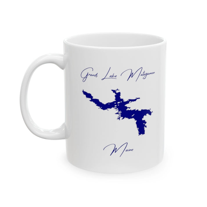 Maine  Grand  Lake  Matagamon  Ceramic  Mug  other  position  view  from  left  11oz.webp