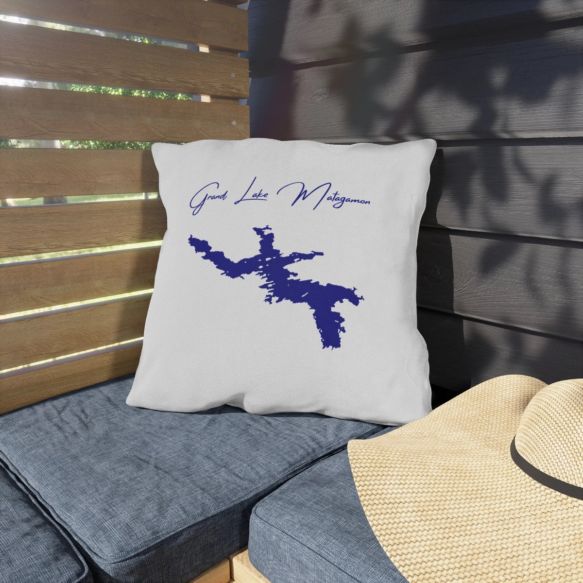 Maine  Grand  Lake  Matagamon  Outdoor  Pillow  front  position  view  from  context-1  18  x  18.webp