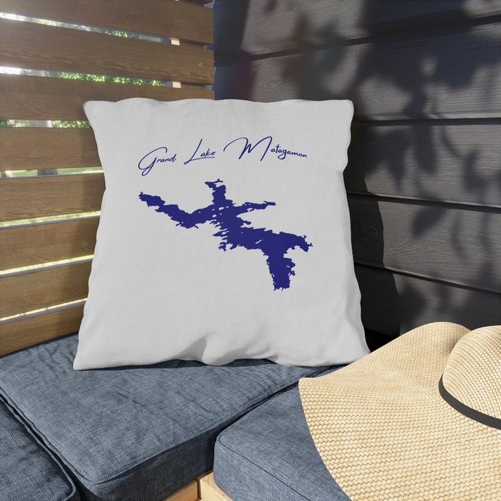 Maine  Grand  Lake  Matagamon  Outdoor  Pillow  front  position  view  from  context-1  20  x  20.webp