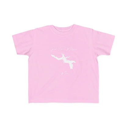Maine  Grand  Lake  Matagamon  Toddler  T-shirt  front  position  view  from  front  pink.webp