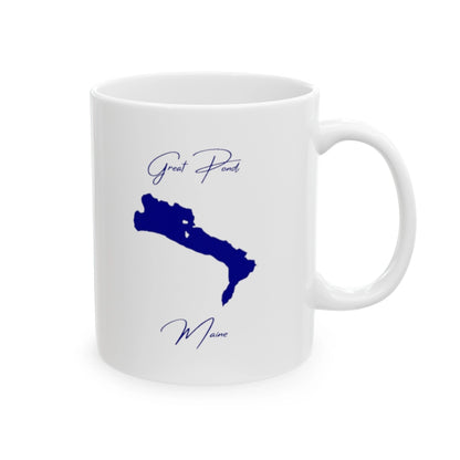 Maine  Great  Pond  Ceramic  Mug  other  position  view  from  right  11oz.webp