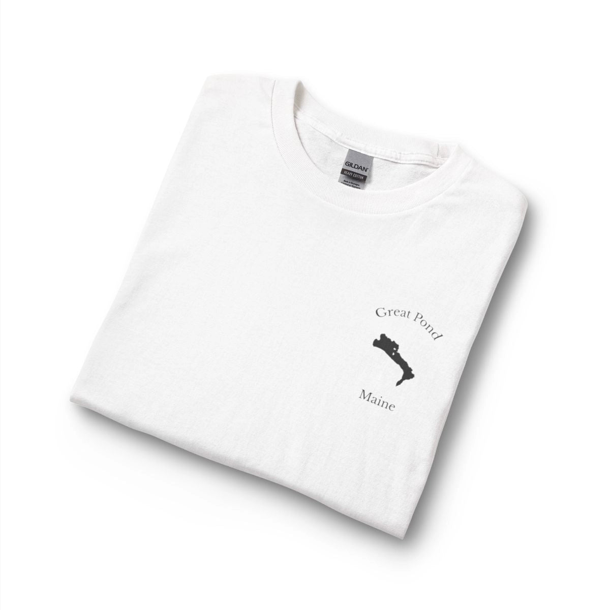 Maine  Great  Pond  Long  Sleeve  Fishing  T-shirt  other  position  view  from  folded  white.webp