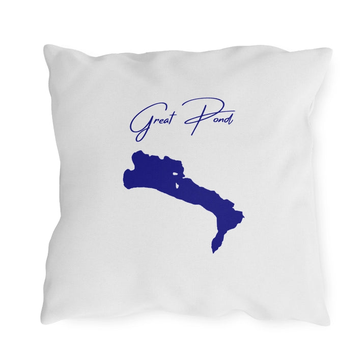 Maine  Great  Pond  Outdoor  Pillow  back  position  view  from  back  18  x  18.webp