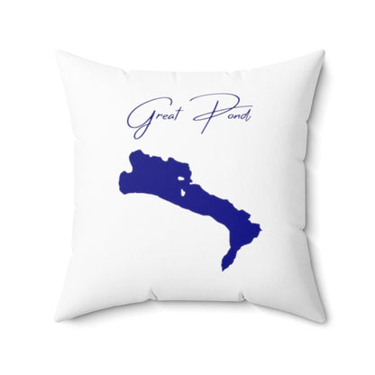 Maine  Great  Pond  Pillow  front  position  view  from  front  20  x  20.webp