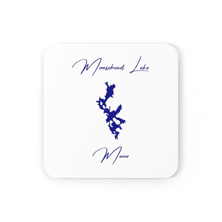 Maine  Moosehead  Lake  Coaster  Set  front  position  view  from  front  3.75  x  3.75.webp