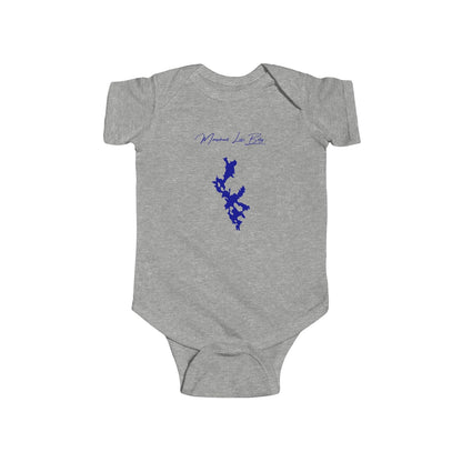 Maine  Moosehead  Lake  Onesie  front  position  view  from  front  heather.webp